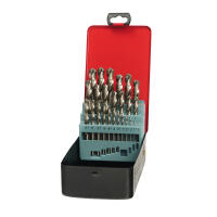 Csigafúró készlet 1-13mm HSS-G 25r. köszörült Metal-Box Berger