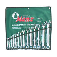 Csillag-villáskulcs colos készlet 14r. 5/6" - 1 1/4" HANS