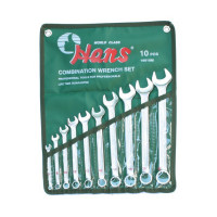 Csillag-villáskulcs készlet 10r. 6-22mm HANS