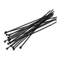 Kábelkötegelő 300x4,8mm fekete 100db/cs. Berger