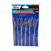 Lapos fafúró készlet 10-25mm 6r. Festa