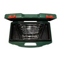 Racsnis csuklós csillag-villáskulcs készlet 8 részes 8 - 19mm TTK-33 HANS