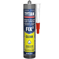 TYTAN szerelési ragasztó FIX2 Clear víztiszta 290ml