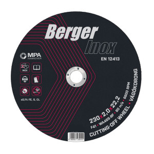 Berger INOX vágókorong 230x2mm