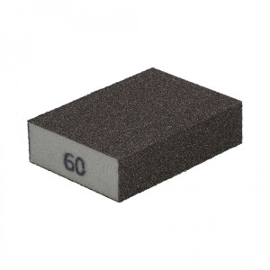 Csiszolószivacs 4 oldalas P 60 100x66x26mm Norton