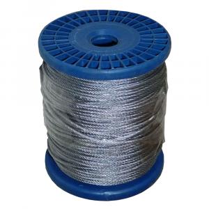 Drótkötél  2mm (6x7) 1770N/mm2 250fm/tekercs