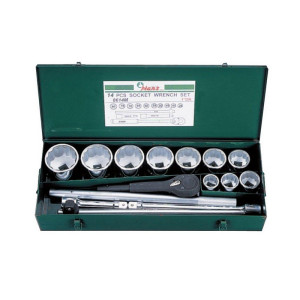 Dugókulcs készlet 1" 14 részes 36-80mm HANS 8614M