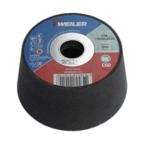 Fazékkorong bakelit 110/90x55x22,2mm C36 WEILER
