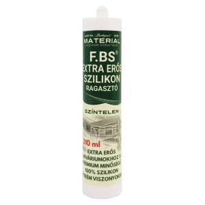 FBS extra erős szilikon ragasztó 310ml