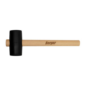 Gumikalapács fa nyéllel 680 gr. d65mm Berger