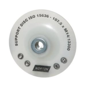 Gumitányér 125 M14 Norton prémium nylon standard white