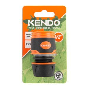 Gyorscsatlakozó 1/2" stoppos KENDO