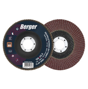 Lamellás csiszoló 125mm P 80 Berger