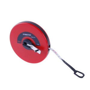 Mérőszalag  30m zárt üvegszálas szalaggal Festa