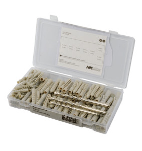 Müllner dűbel, tipli + fúrószár készlet 6-8-10mm 160 db-os