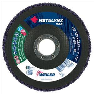 Négertárcsa (vlies csiszoló) 125x22,2mm Metalynx Max Clean