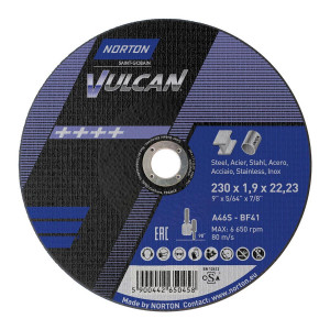 Norton Vulcan vágókorong 230x1,9mm fém-inox