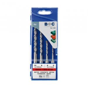 SDS Plus betonfúró készlet 4 részes 2 élű BHC Germany