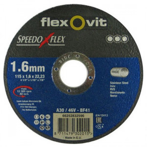 SpeedoFlex vágókorong 115x1,6mm Inox