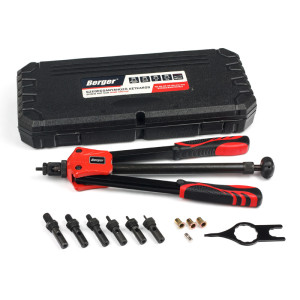 Szegecsanyahúzó M3- M12 szegecsanyákhoz kétkaros kofferben