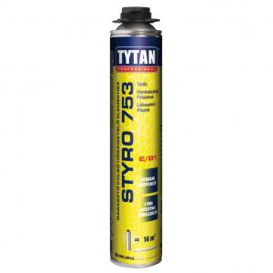 Tytan pisztolyhab STYRO 753 polisztirol ragasztó 750ml