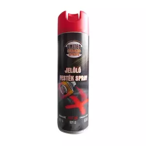 Jelölő spray piros 500ml United Sprays