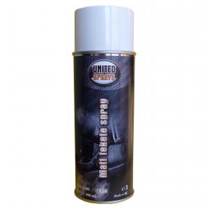 Matt fekete spray 400ml United Sprays