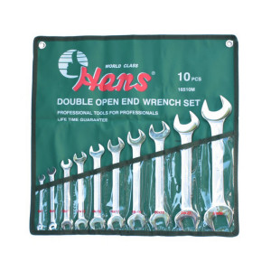 Villáskulcs készlet 10 részes 6-32mm CrV HANS