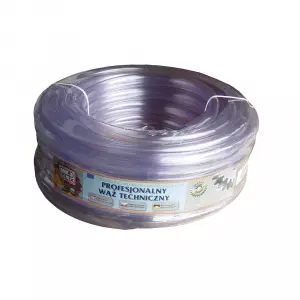 Víztiszta műszaki tömlő  8mm/10mmx50m Polix