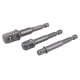 BIT adapter készlet dugókulcsokhoz 1/4"-3/8"-1/2"  Festa