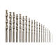 Csigafúró készlet 1-10mm HSS-G  19r. köszörült KENDO