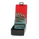 Csigafúró készlet 1-13mm HSS-G 25r. köszörült Metal-Box Berger